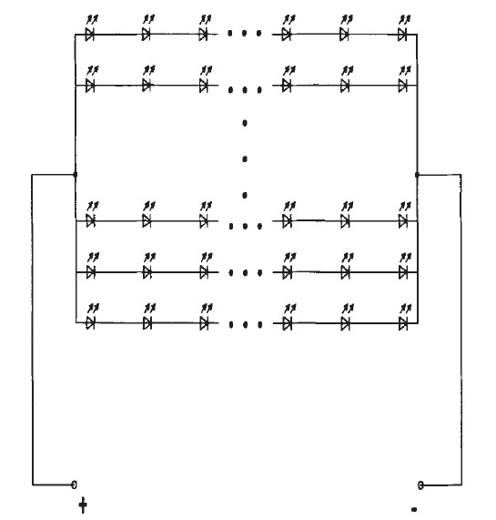 圖2 LED陣列示意圖